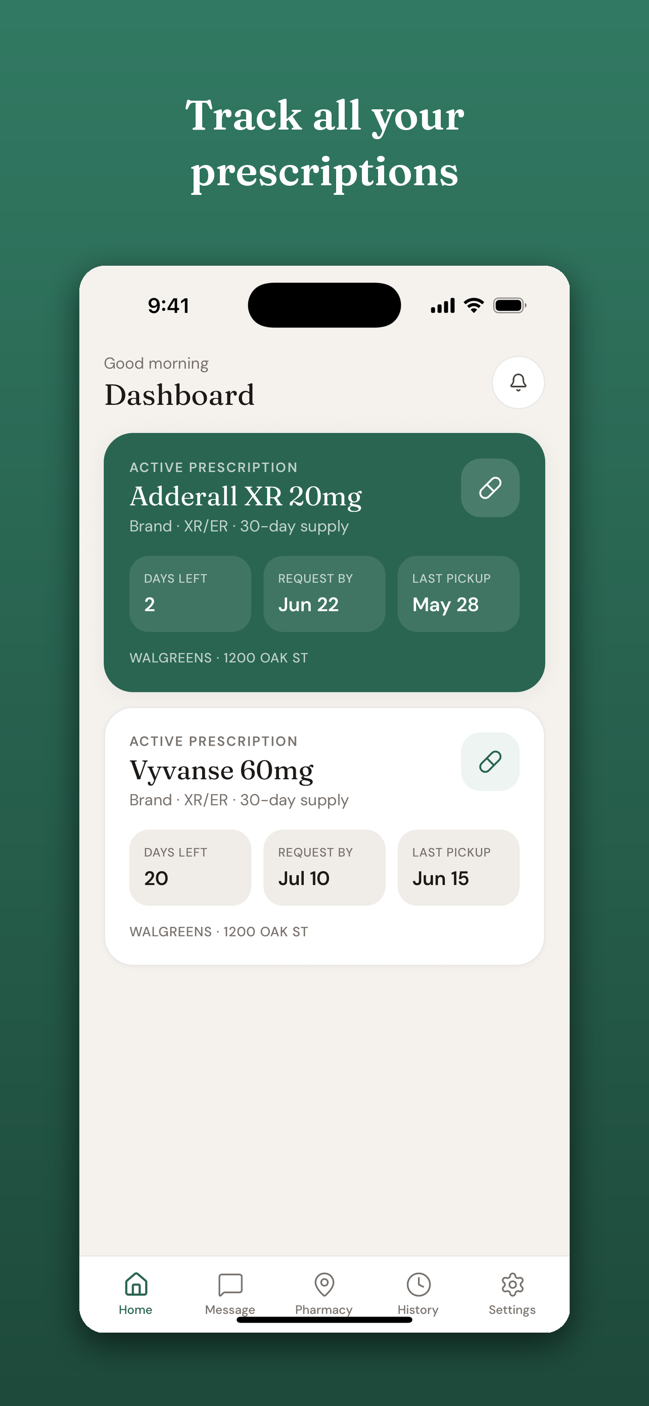 ScriptPing dashboard screen
